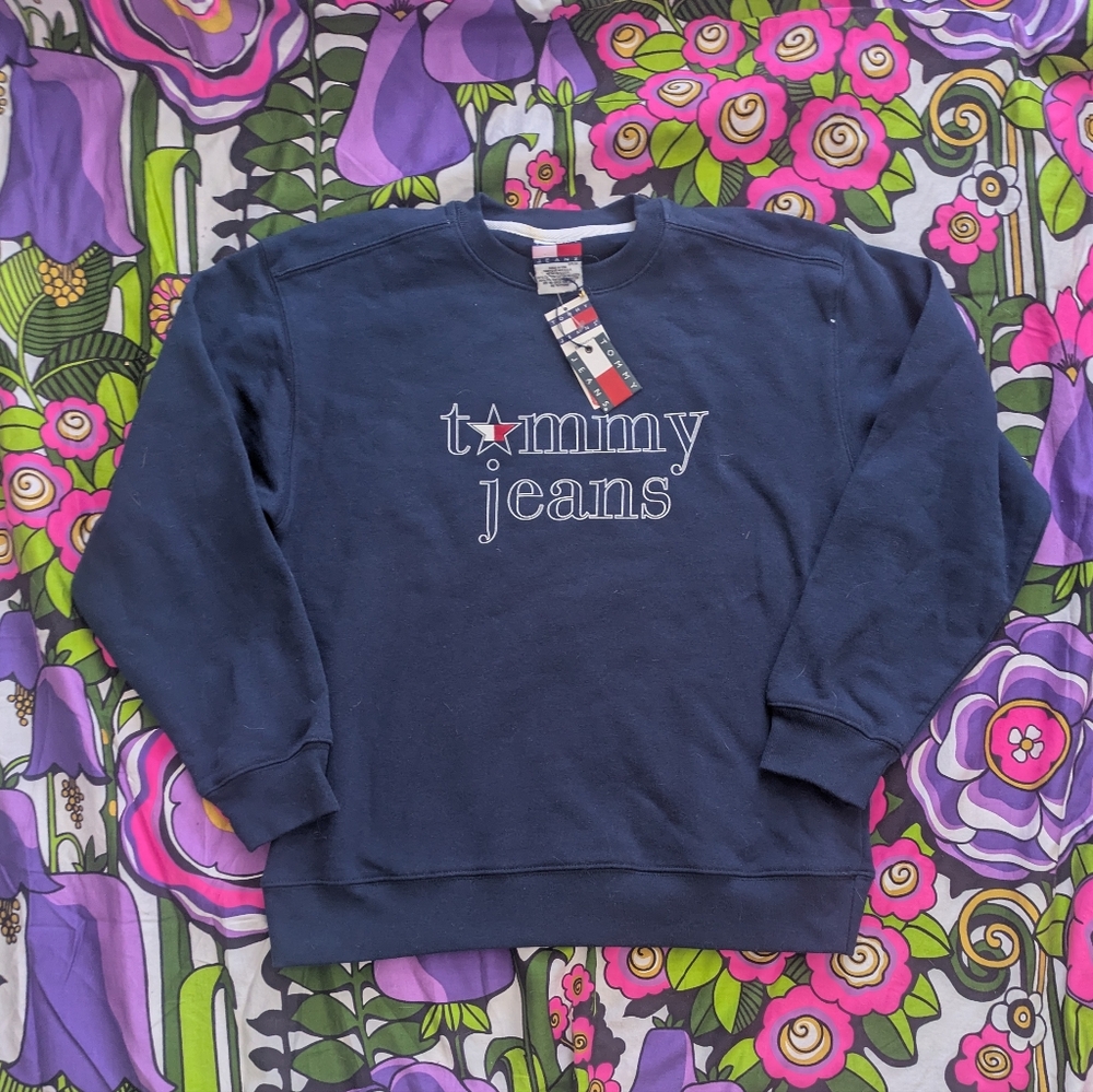 Tommy Jeans Navy Sweatshirt